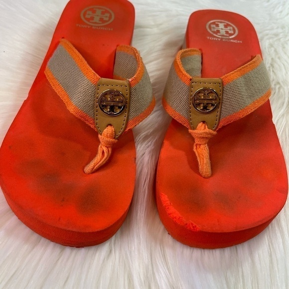 Tory Burch Platform Flip-flops size 7 - Picture 3 of 12